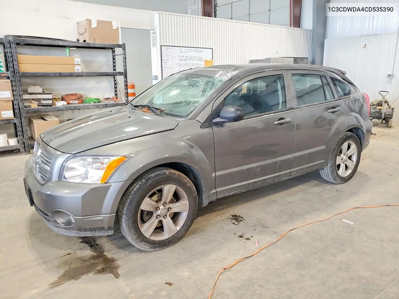2012 Dodge Caliber Sxt VIN: 1C3CDWDA4CD535390 Lot: 60094516