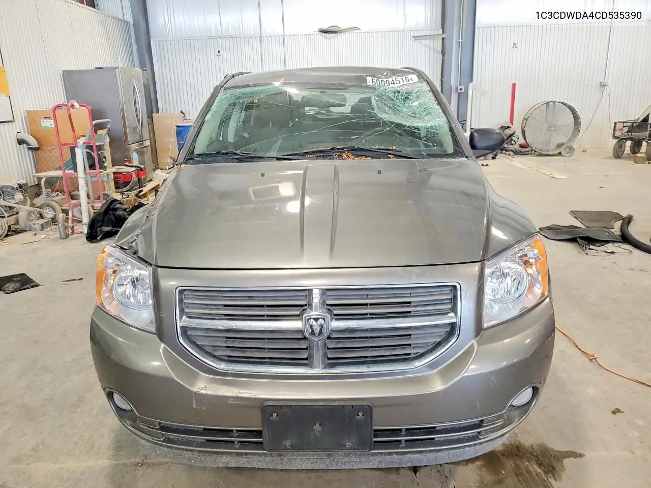 2012 Dodge Caliber Sxt VIN: 1C3CDWDA4CD535390 Lot: 60094516