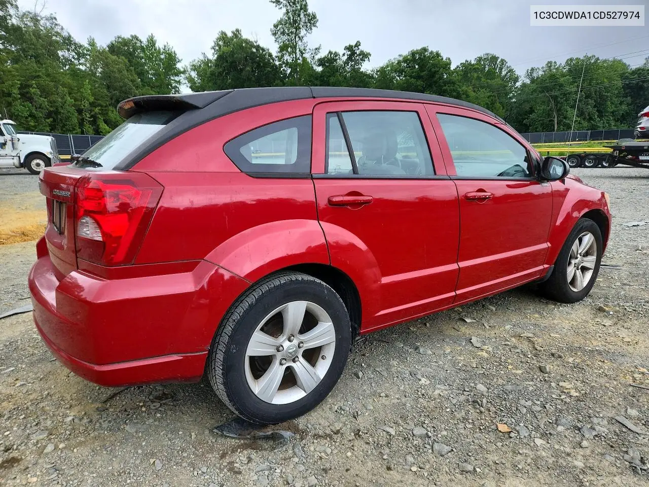 2012 Dodge Caliber Sxt VIN: 1C3CDWDA1CD527974 Lot: 60279936