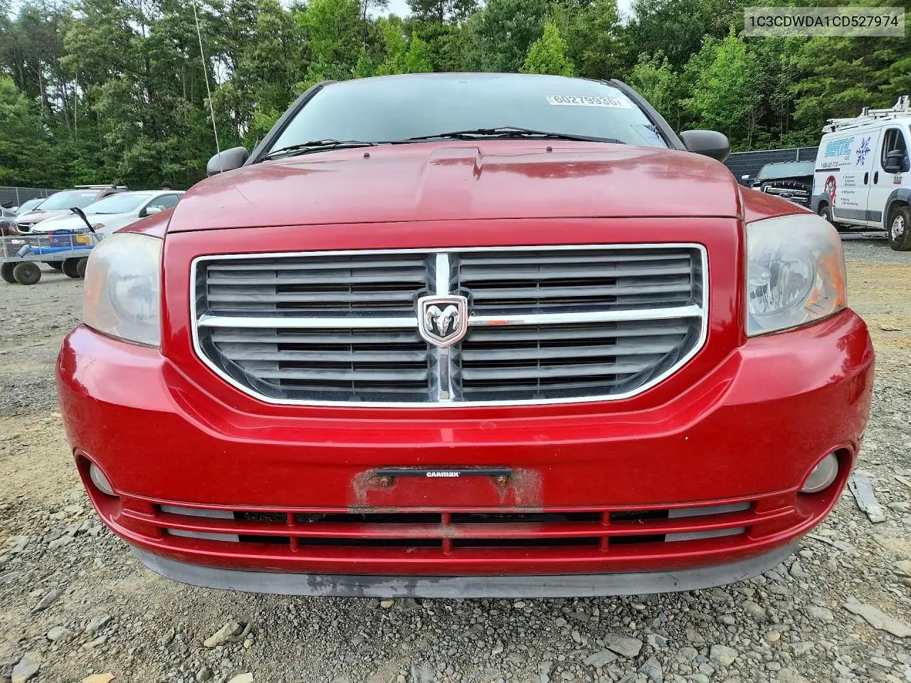 2012 Dodge Caliber Sxt VIN: 1C3CDWDA1CD527974 Lot: 60279936