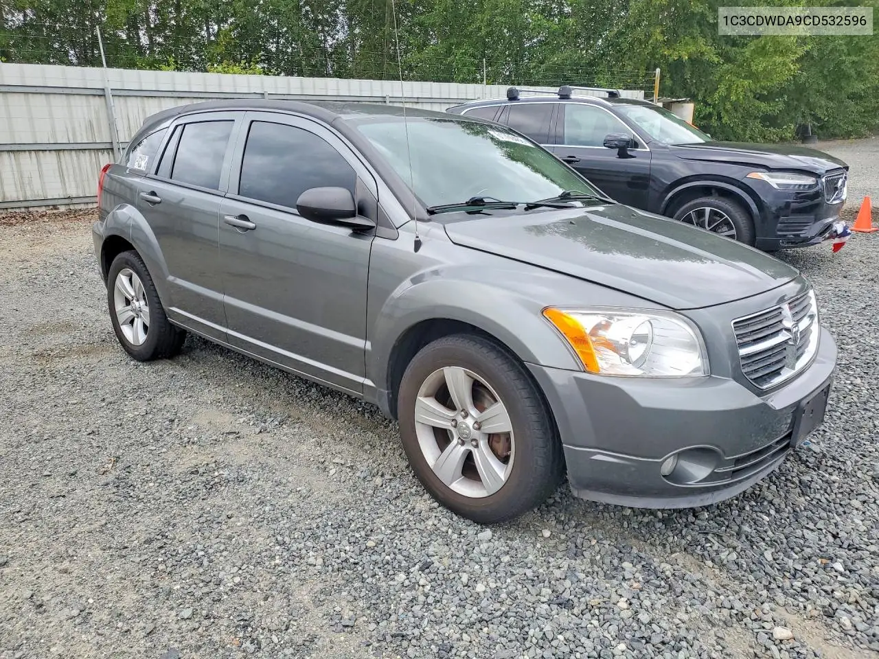 2012 Dodge Caliber Sxt VIN: 1C3CDWDA9CD532596 Lot: 61769486