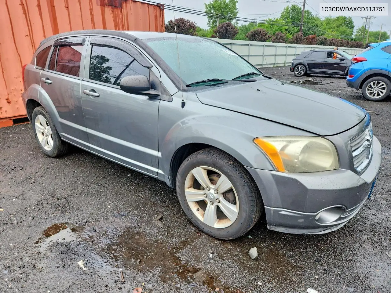 2012 Dodge Caliber Sxt VIN: 1C3CDWDAXCD513751 Lot: 62114546