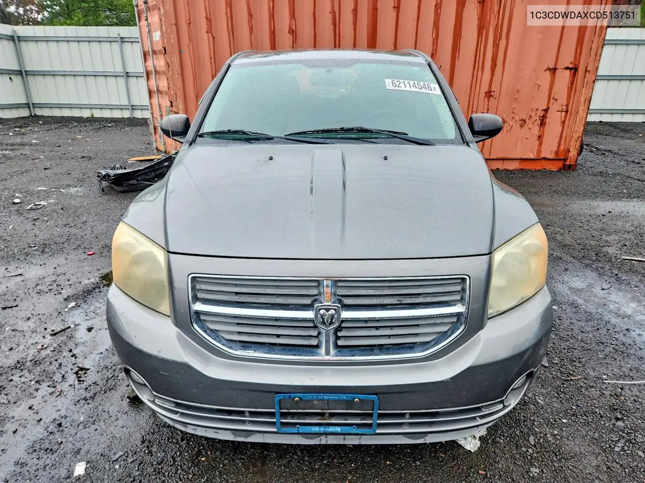 2012 Dodge Caliber Sxt VIN: 1C3CDWDAXCD513751 Lot: 62114546