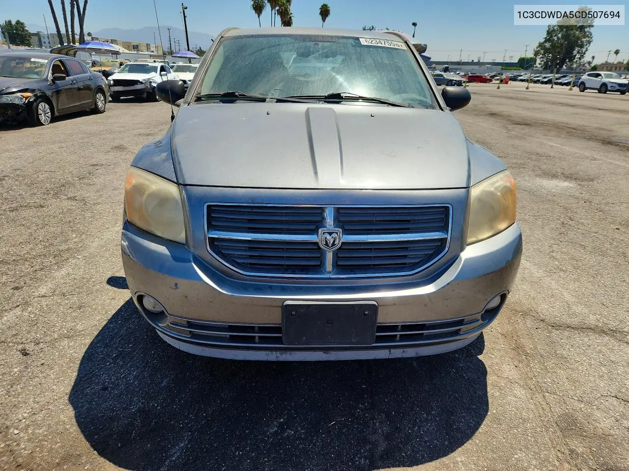 2012 Dodge Caliber Sxt VIN: 1C3CDWDA5CD507694 Lot: 62347596