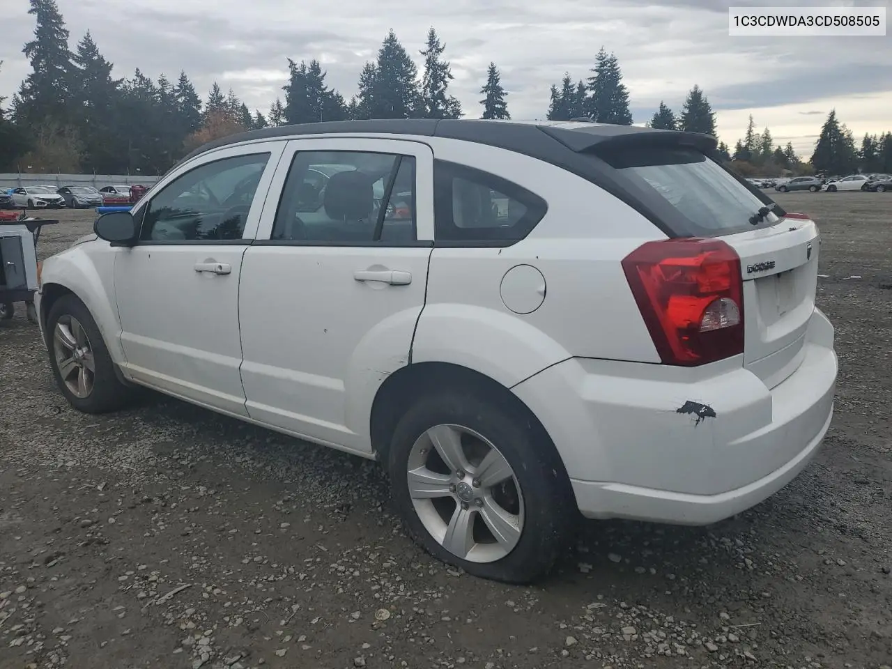 1C3CDWDA3CD508505 2012 Dodge Caliber Sxt