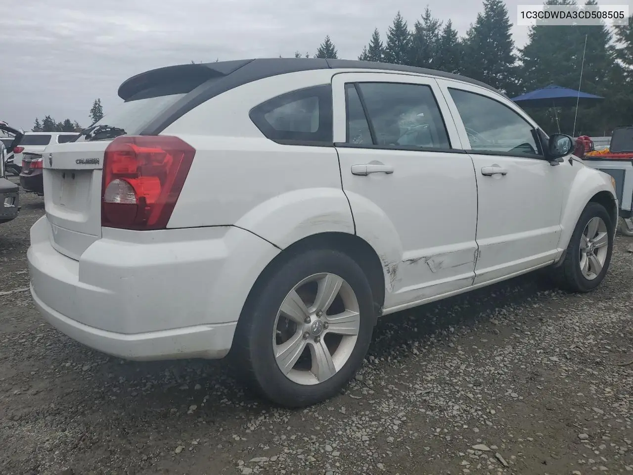 1C3CDWDA3CD508505 2012 Dodge Caliber Sxt