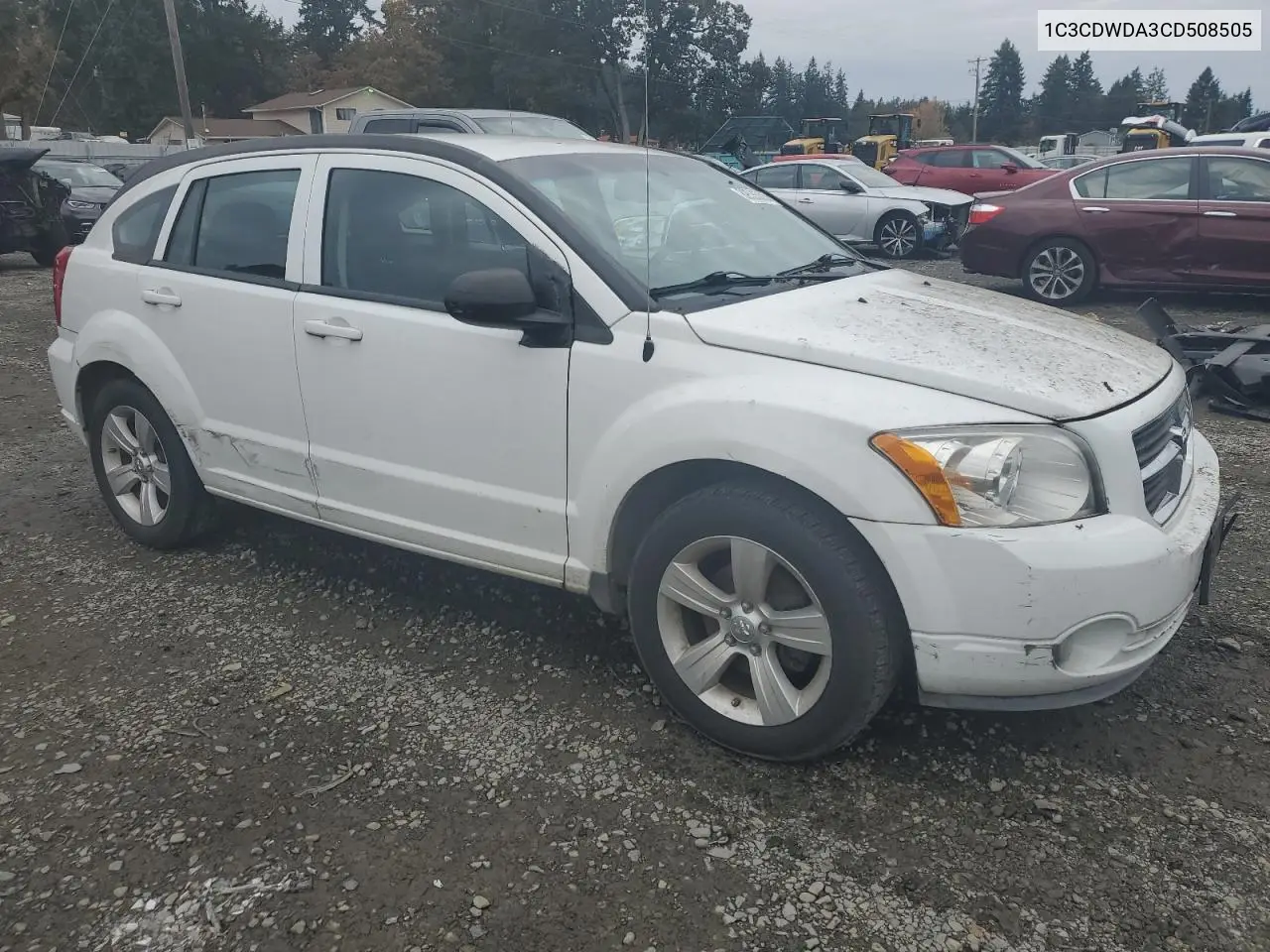1C3CDWDA3CD508505 2012 Dodge Caliber Sxt