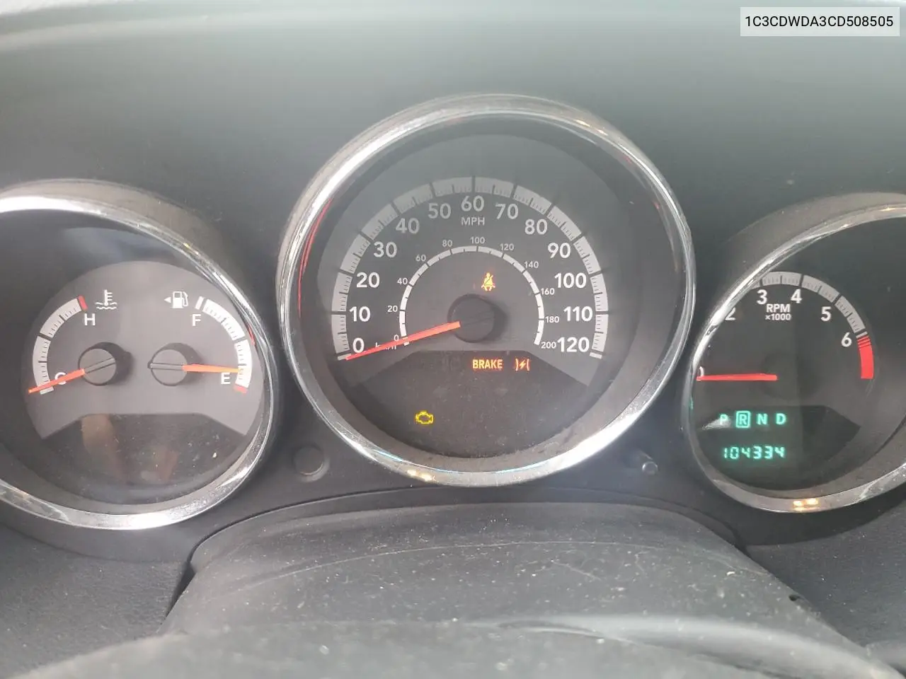 1C3CDWDA3CD508505 2012 Dodge Caliber Sxt
