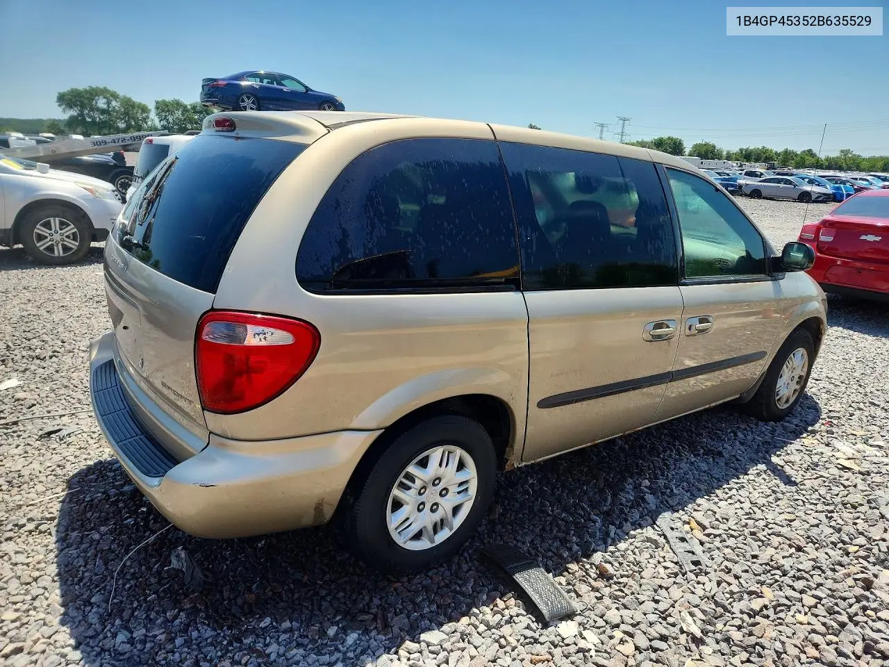 2002 Dodge Caravan Sport VIN: 1B4GP45352B635529 Lot: 58272156