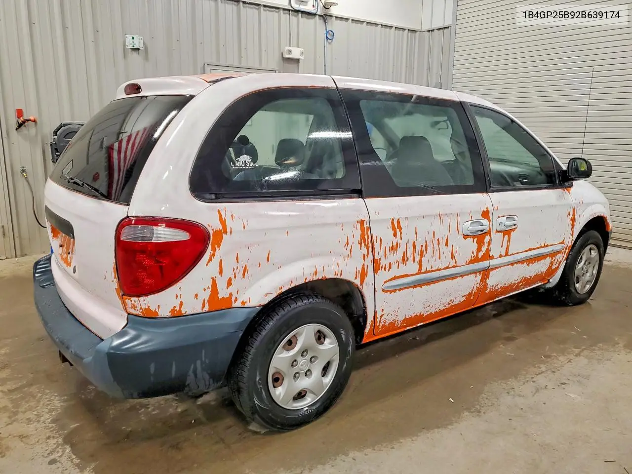 2002 Dodge Caravan Se VIN: 1B4GP25B92B639174 Lot: 61927286