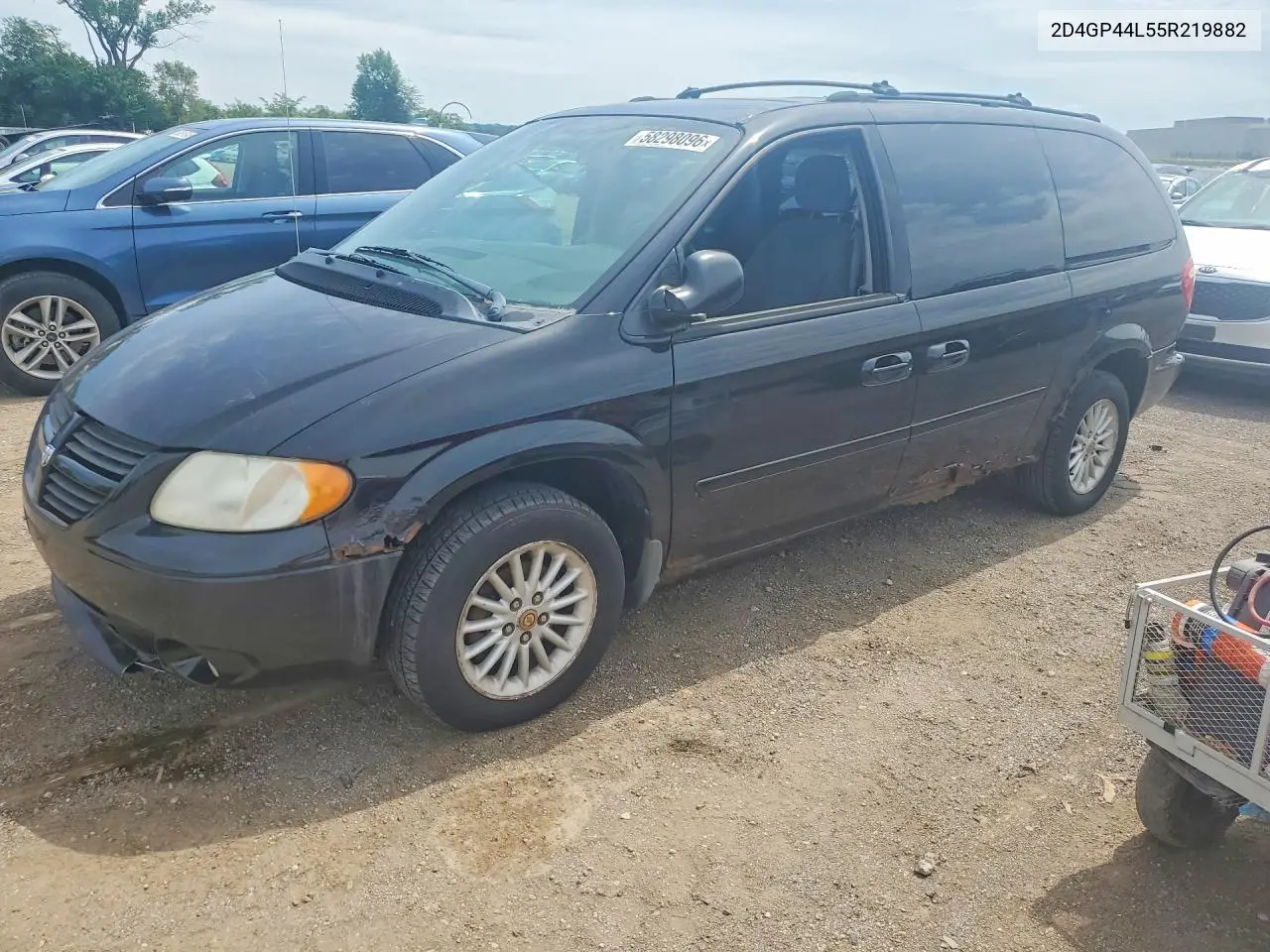 2005 Dodge Grand Caravan Sxt VIN: 2D4GP44L55R219882 Lot: 58298096
