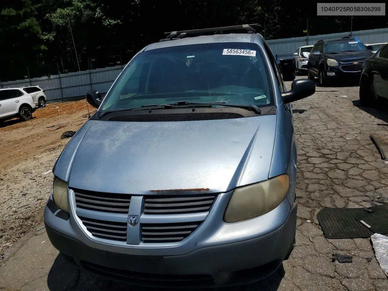 1D4GP25R05B306398 2005 Dodge Caravan Se