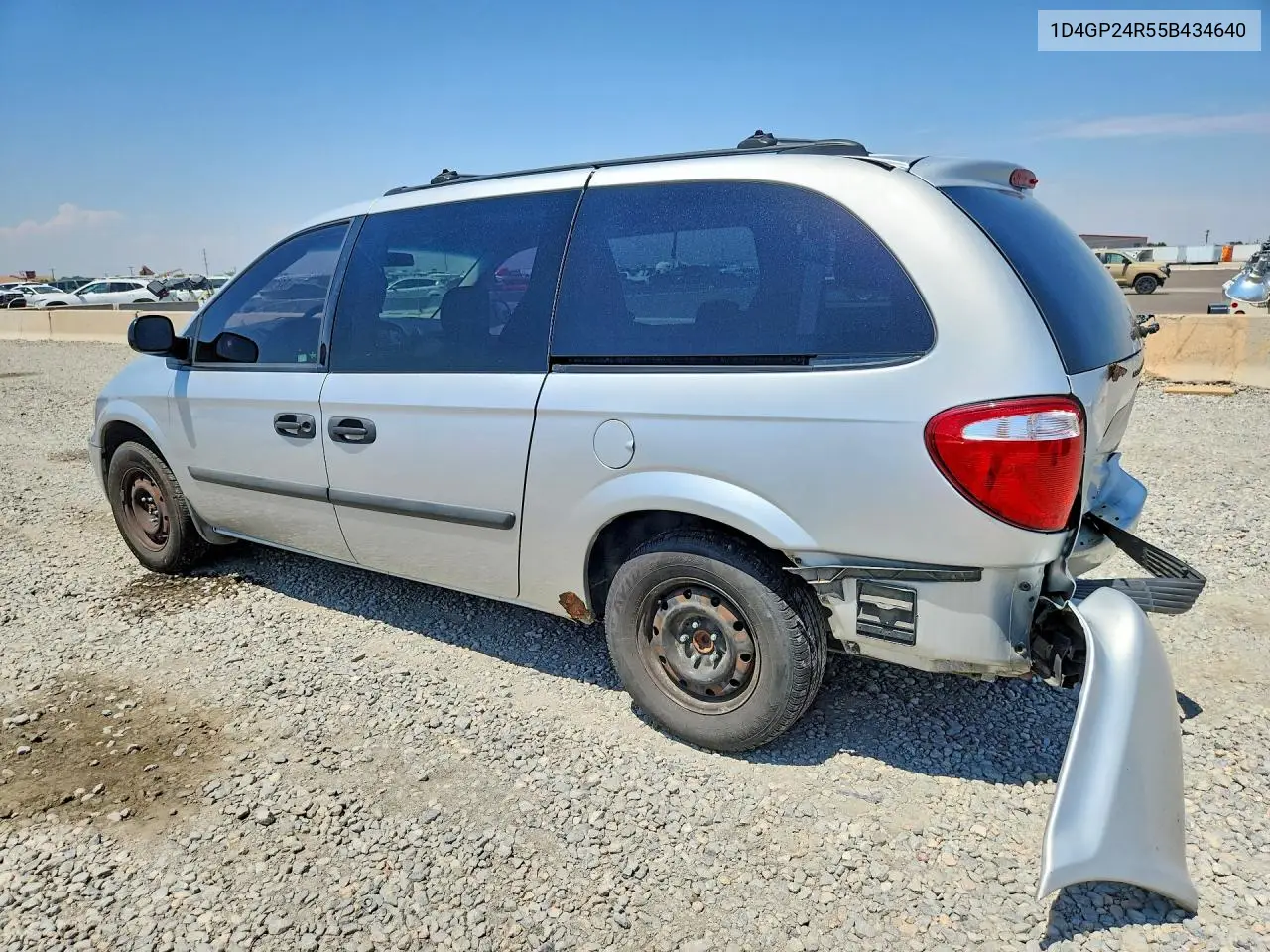 2005 Dodge Grand Caravan Se VIN: 1D4GP24R55B434640 Lot: 62102896
