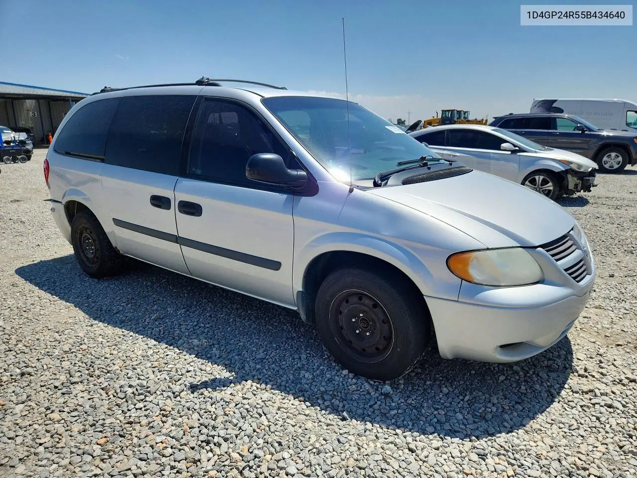 2005 Dodge Grand Caravan Se VIN: 1D4GP24R55B434640 Lot: 62102896