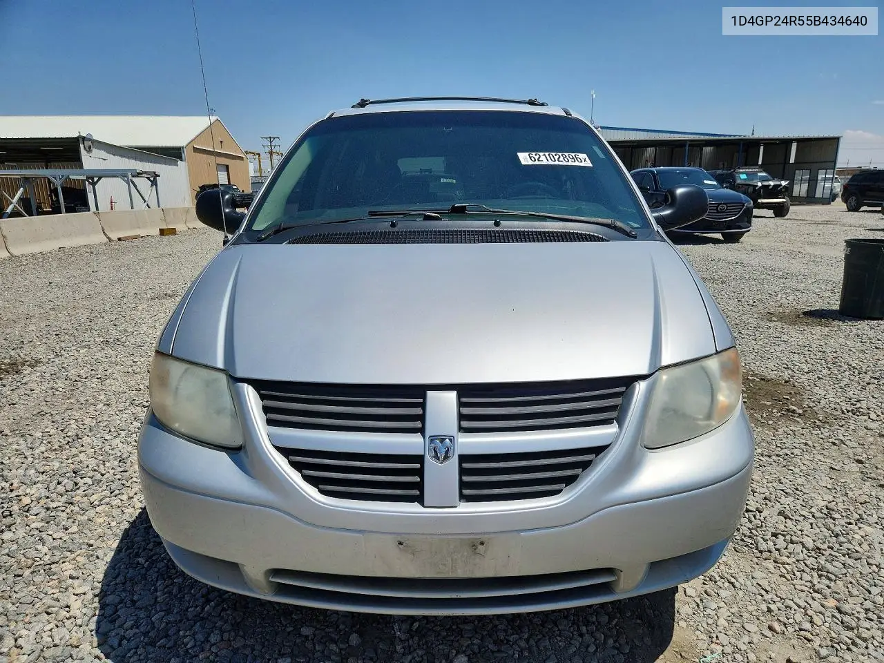 2005 Dodge Grand Caravan Se VIN: 1D4GP24R55B434640 Lot: 62102896