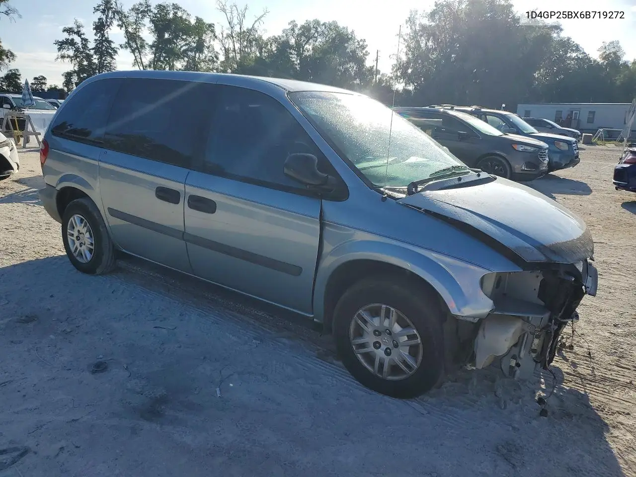 2006 Dodge Caravan Se VIN: 1D4GP25BX6B719272 Lot: 58314086