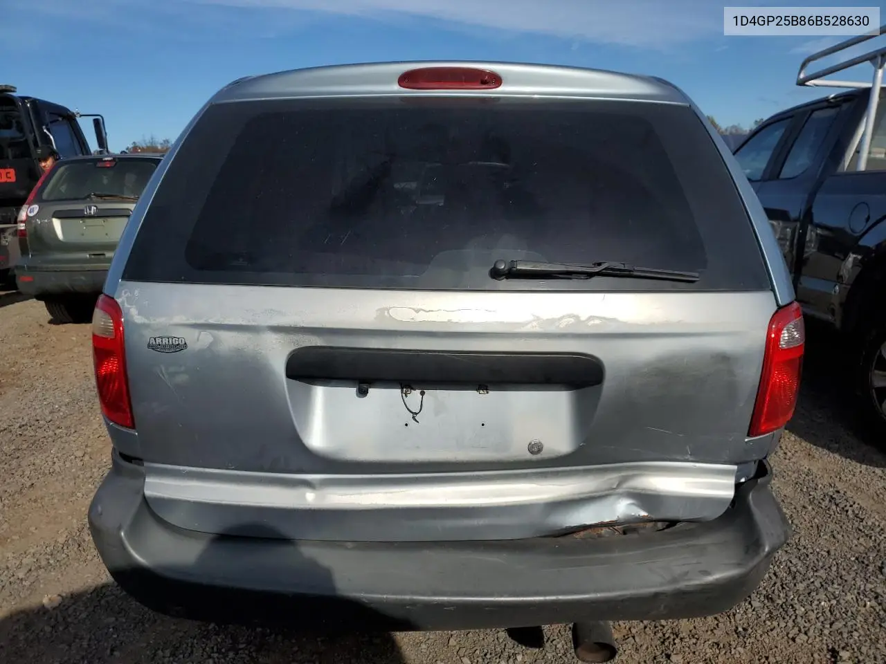 1D4GP25B86B528630 2006 Dodge Caravan Se
