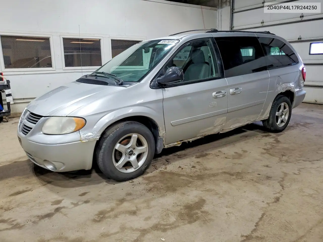 2007 Dodge Grand Caravan Sxt VIN: 2D4GP44L17R244250 Lot: 58478016