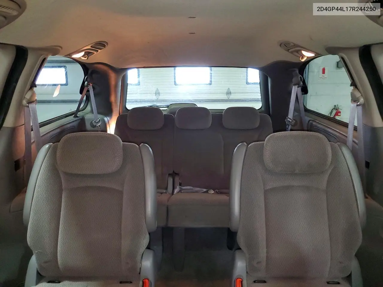 2007 Dodge Grand Caravan Sxt VIN: 2D4GP44L17R244250 Lot: 58478016