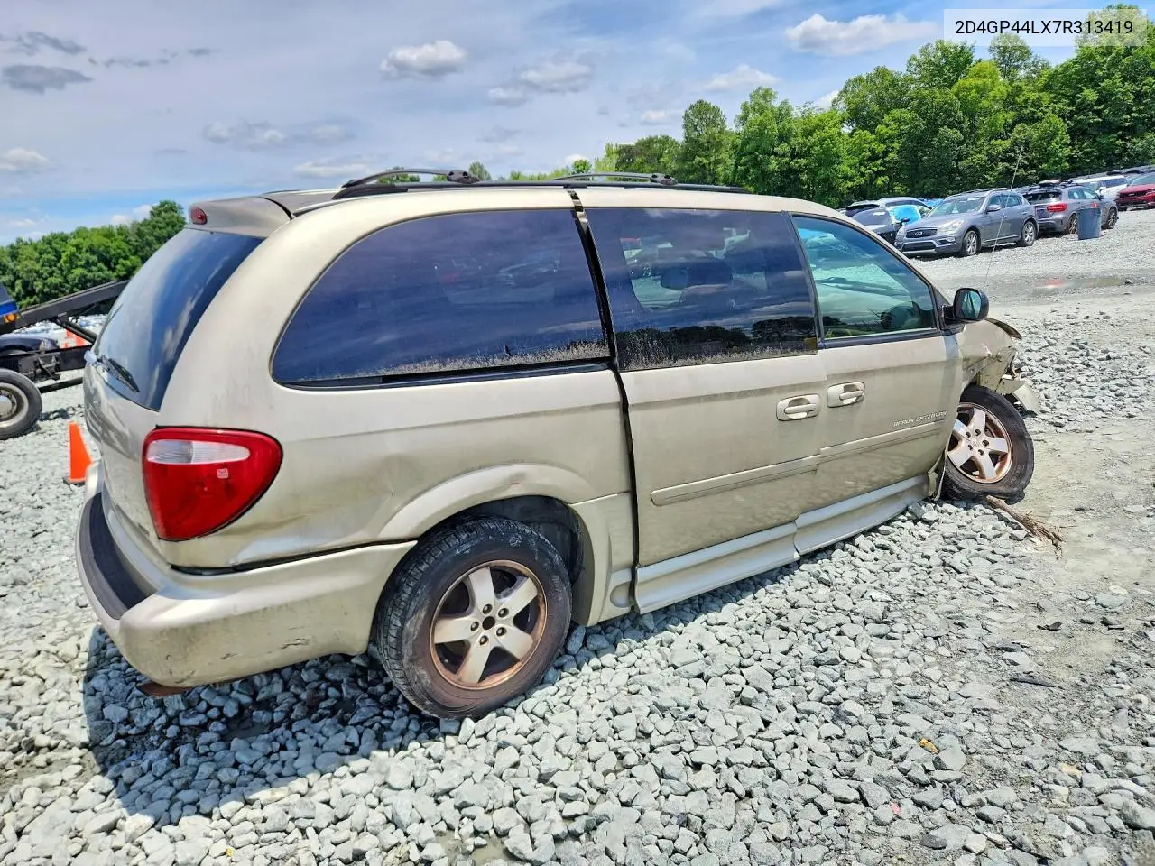 2007 Dodge Grand Caravan Sxt VIN: 2D4GP44LX7R313419 Lot: 58807076