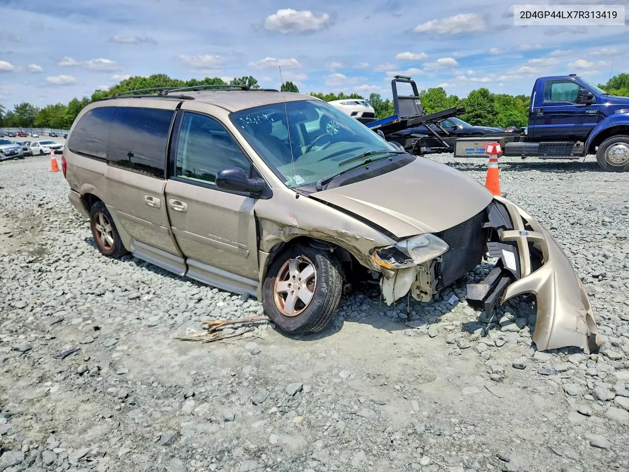 2007 Dodge Grand Caravan Sxt VIN: 2D4GP44LX7R313419 Lot: 58807076