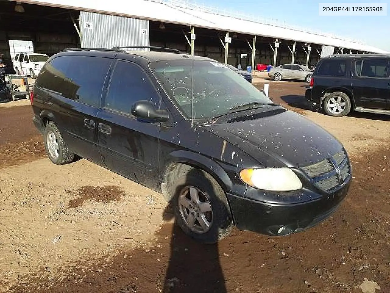 2007 Dodge Grand Caravan Sxt VIN: 2D4GP44L17R155908 Lot: 59626526