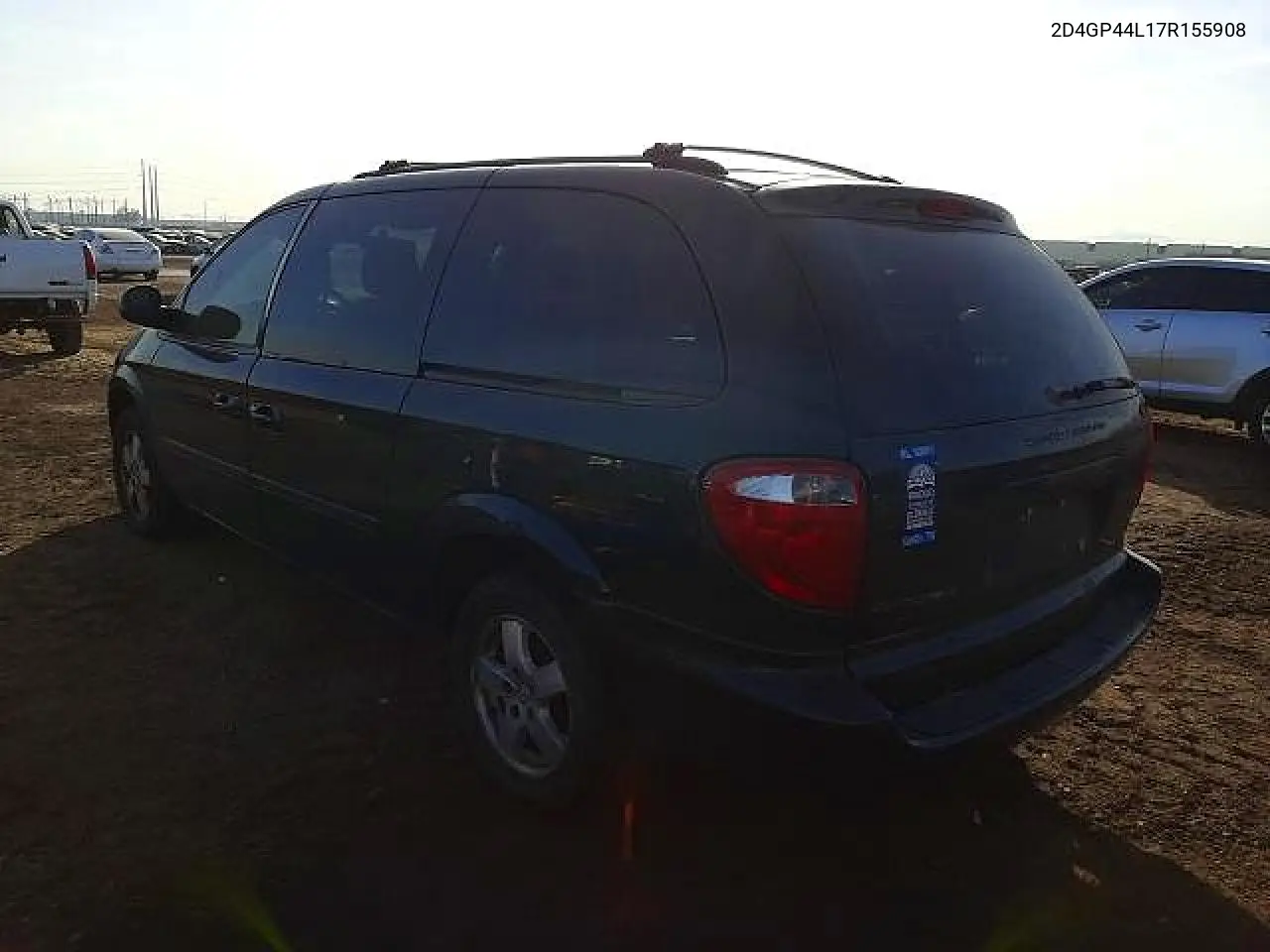 2007 Dodge Grand Caravan Sxt VIN: 2D4GP44L17R155908 Lot: 59626526