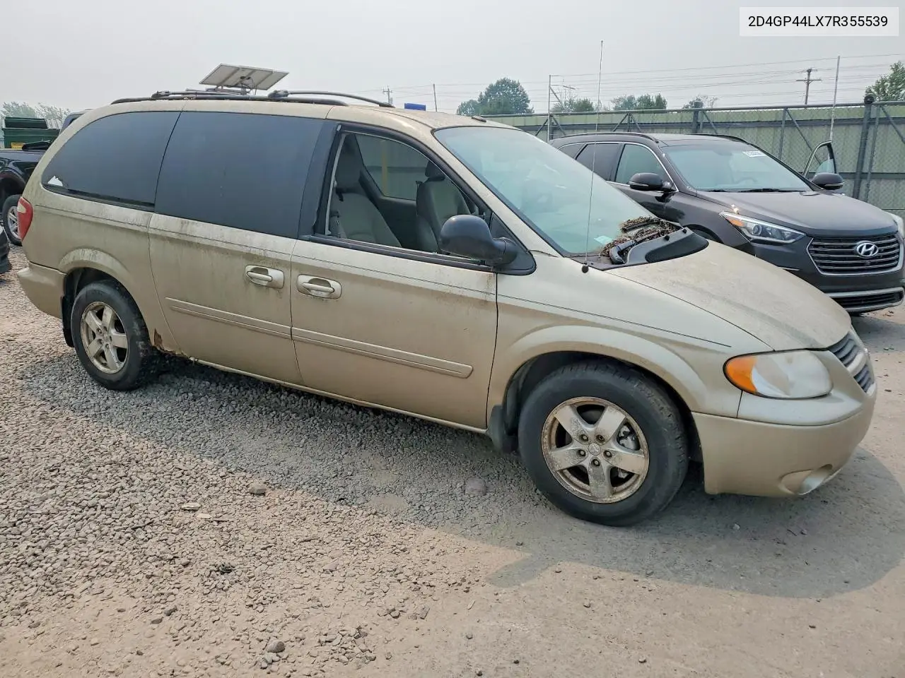 2007 Dodge Grand Caravan Sxt VIN: 2D4GP44LX7R355539 Lot: 61478746