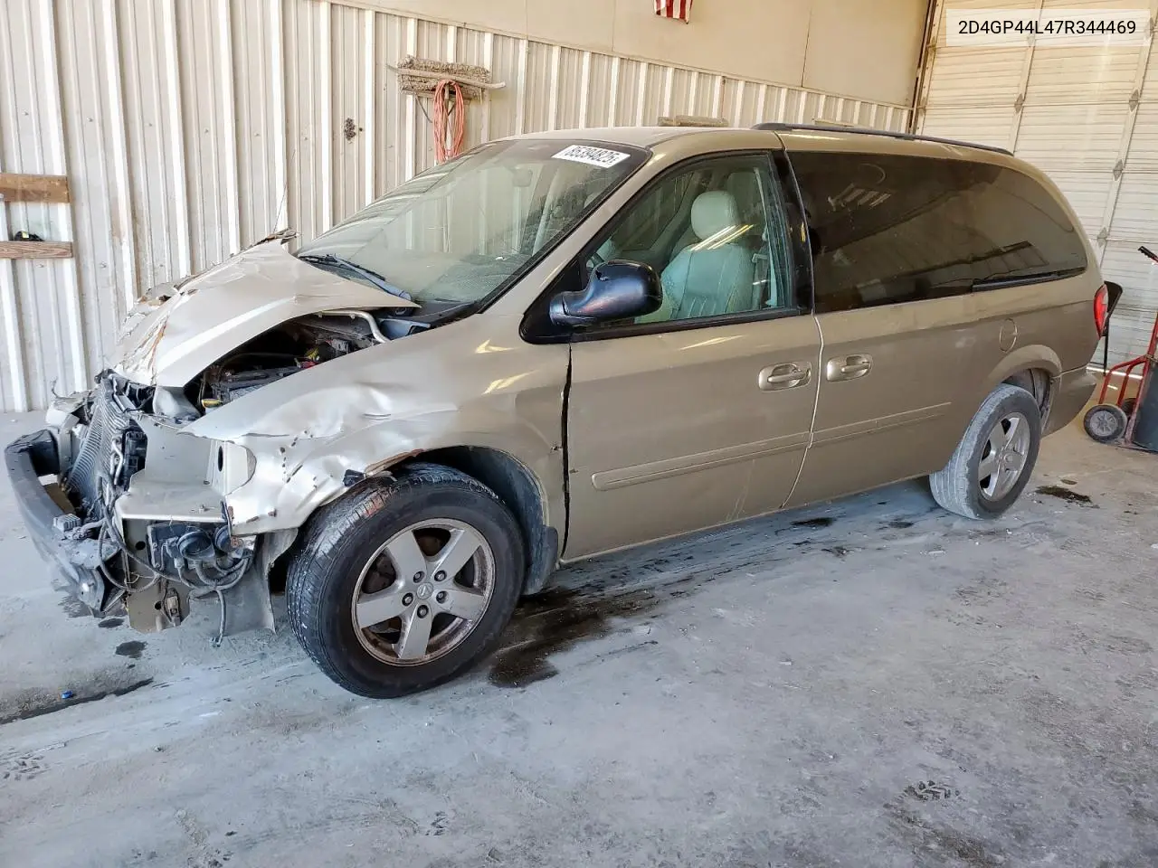 2D4GP44L47R344469 2007 Dodge Grand Caravan Sxt
