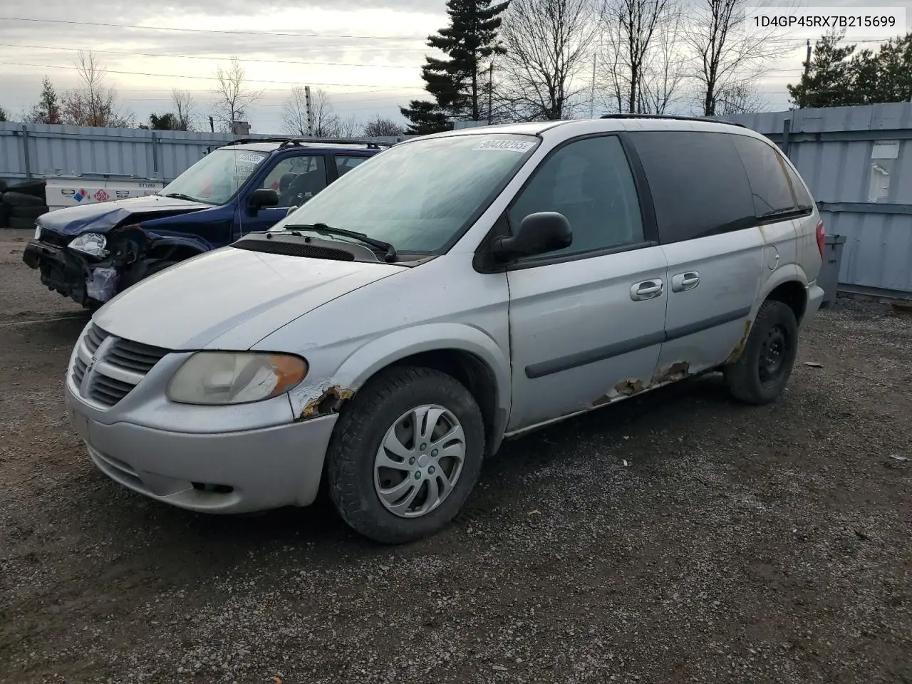 1D4GP45RX7B215699 2007 Dodge Caravan Sxt