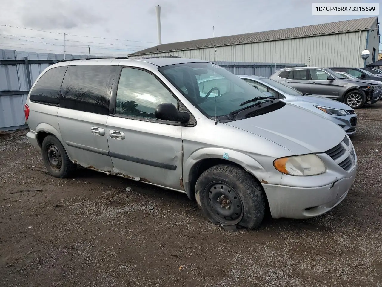1D4GP45RX7B215699 2007 Dodge Caravan Sxt