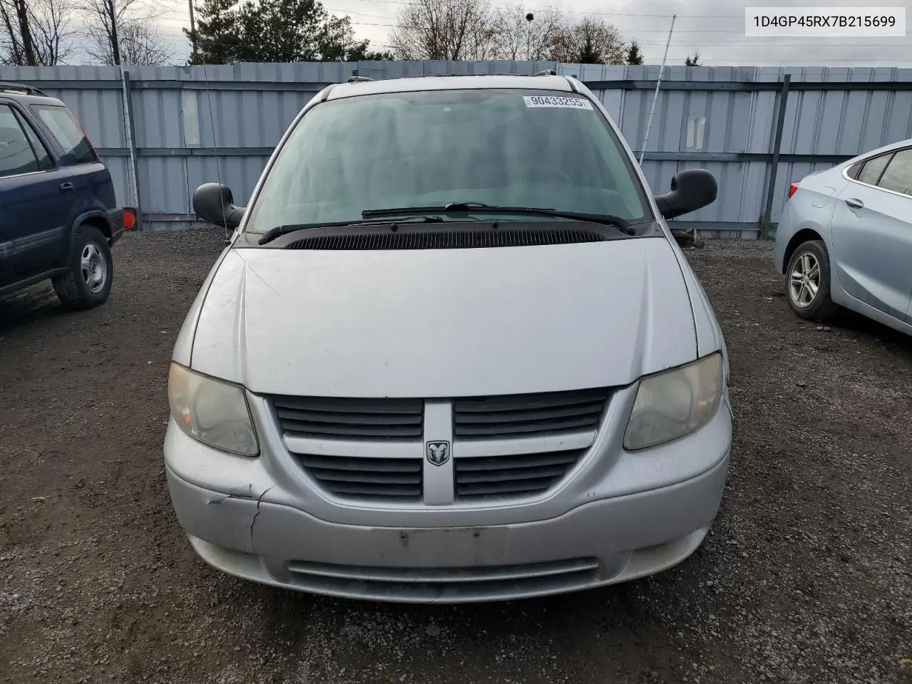 1D4GP45RX7B215699 2007 Dodge Caravan Sxt