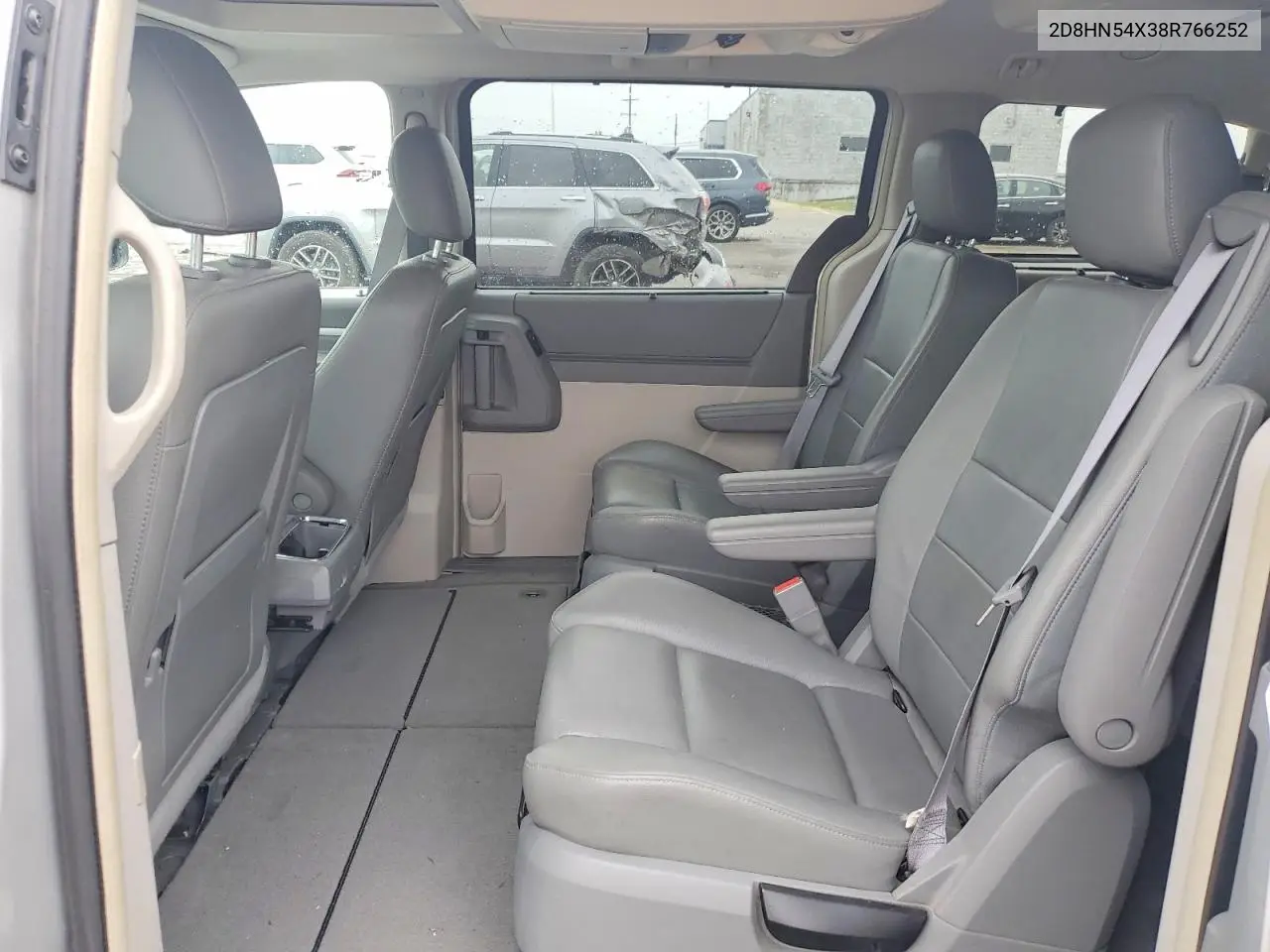 2008 Dodge Grand Caravan Sxt VIN: 2D8HN54X38R766252 Lot: 58447476