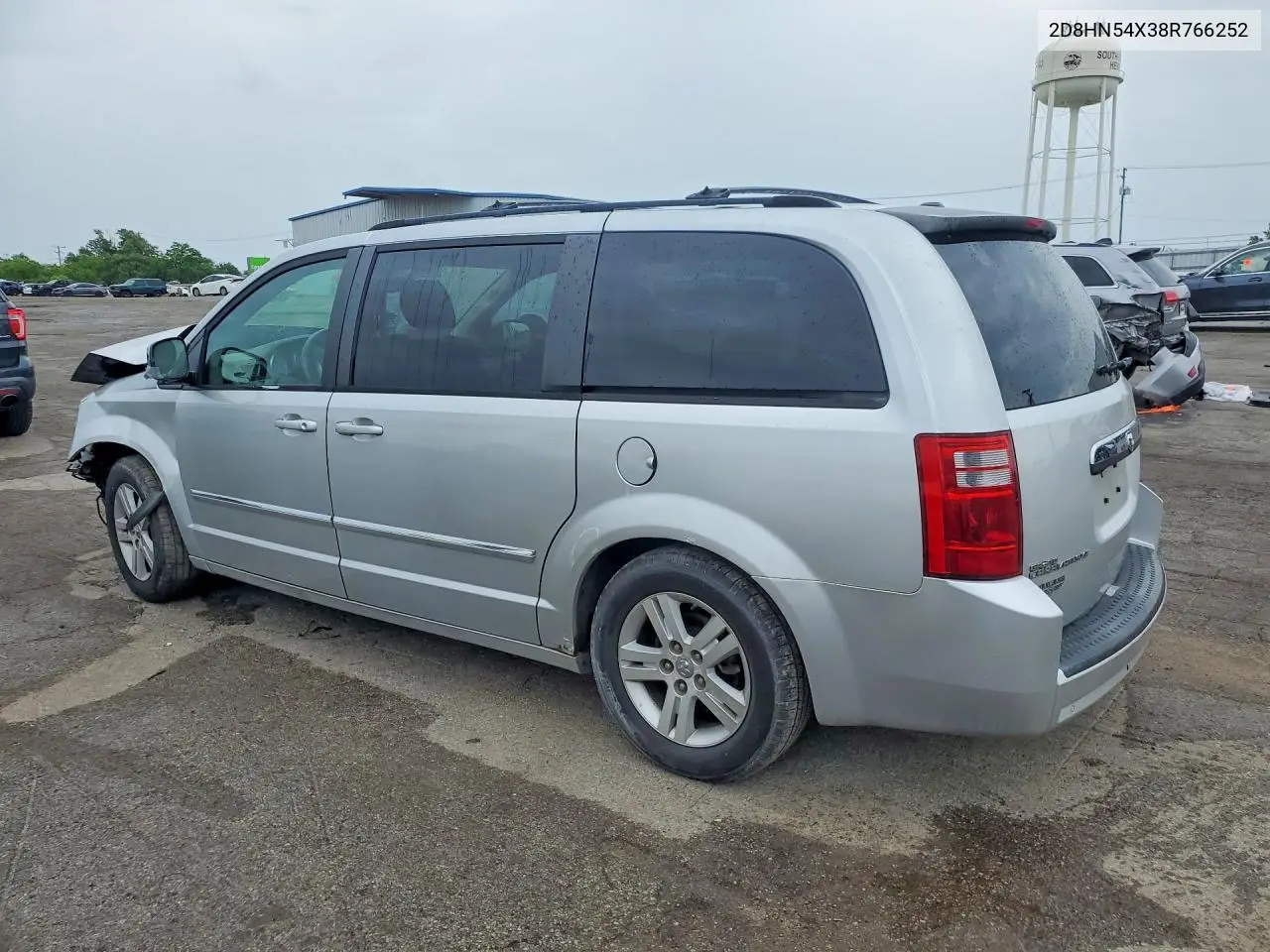 2008 Dodge Grand Caravan Sxt VIN: 2D8HN54X38R766252 Lot: 58447476