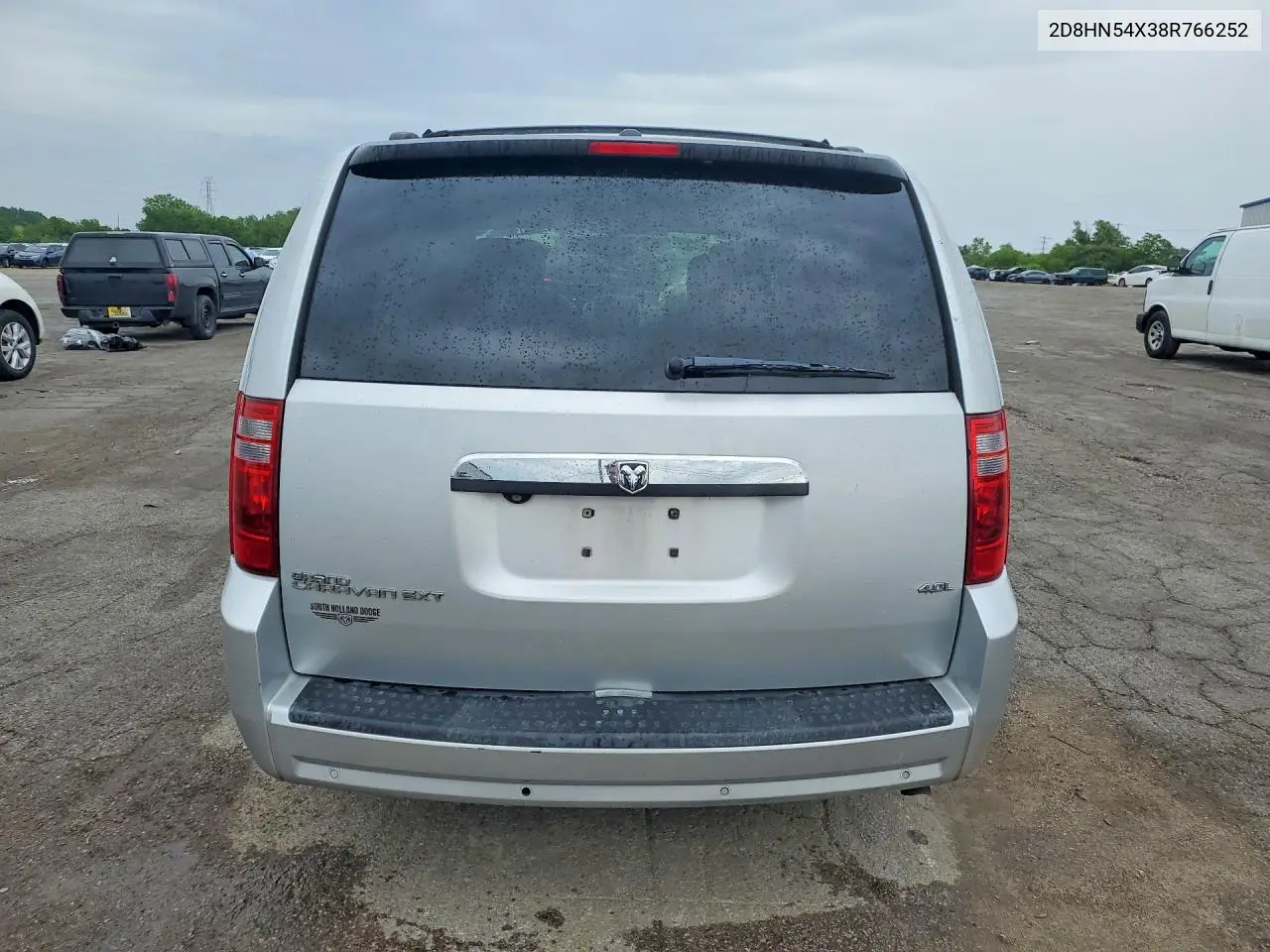 2008 Dodge Grand Caravan Sxt VIN: 2D8HN54X38R766252 Lot: 58447476