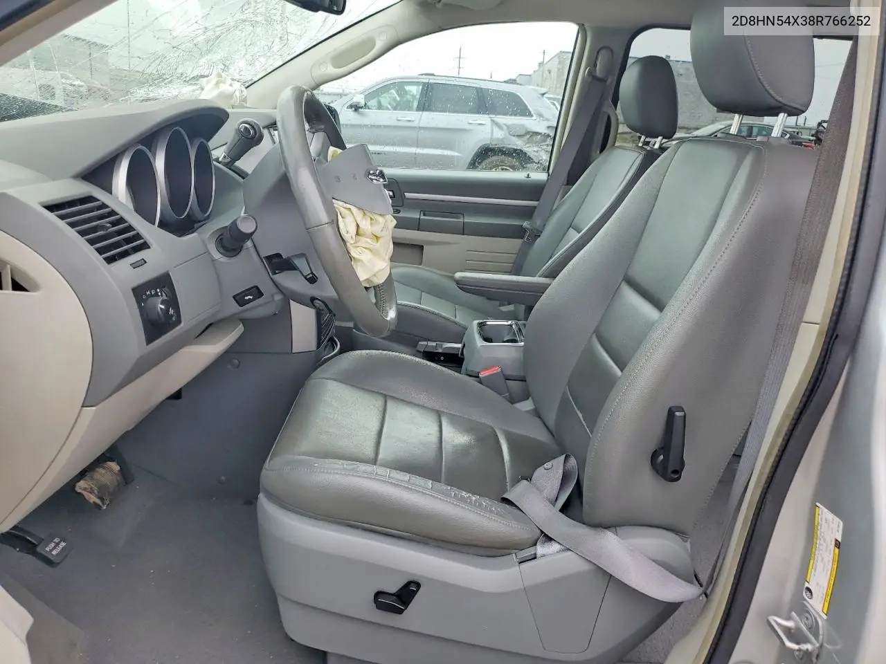 2008 Dodge Grand Caravan Sxt VIN: 2D8HN54X38R766252 Lot: 58447476
