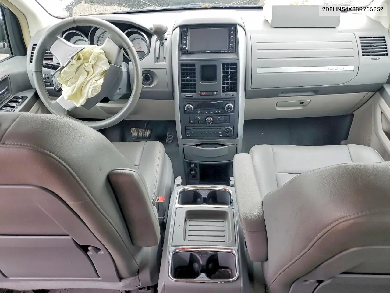 2008 Dodge Grand Caravan Sxt VIN: 2D8HN54X38R766252 Lot: 58447476