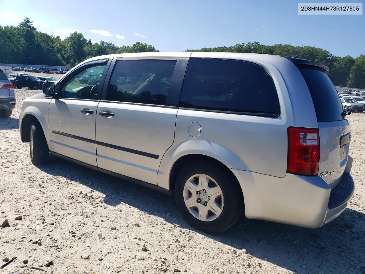 2008 Dodge Grand Caravan Se VIN: 2D8HN44H78R127505 Lot: 61893196