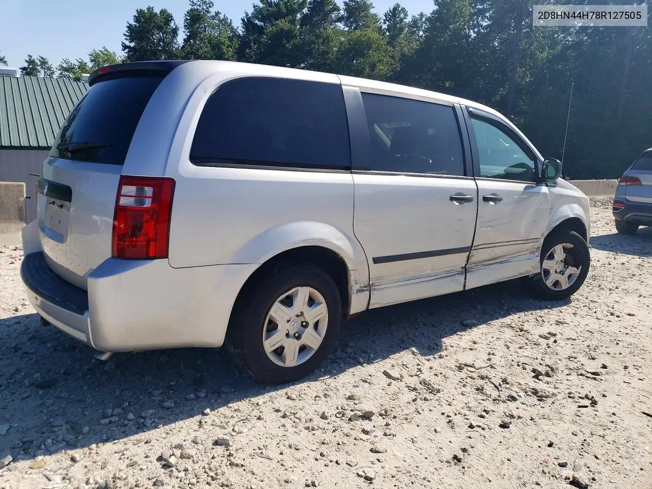 2008 Dodge Grand Caravan Se VIN: 2D8HN44H78R127505 Lot: 61893196