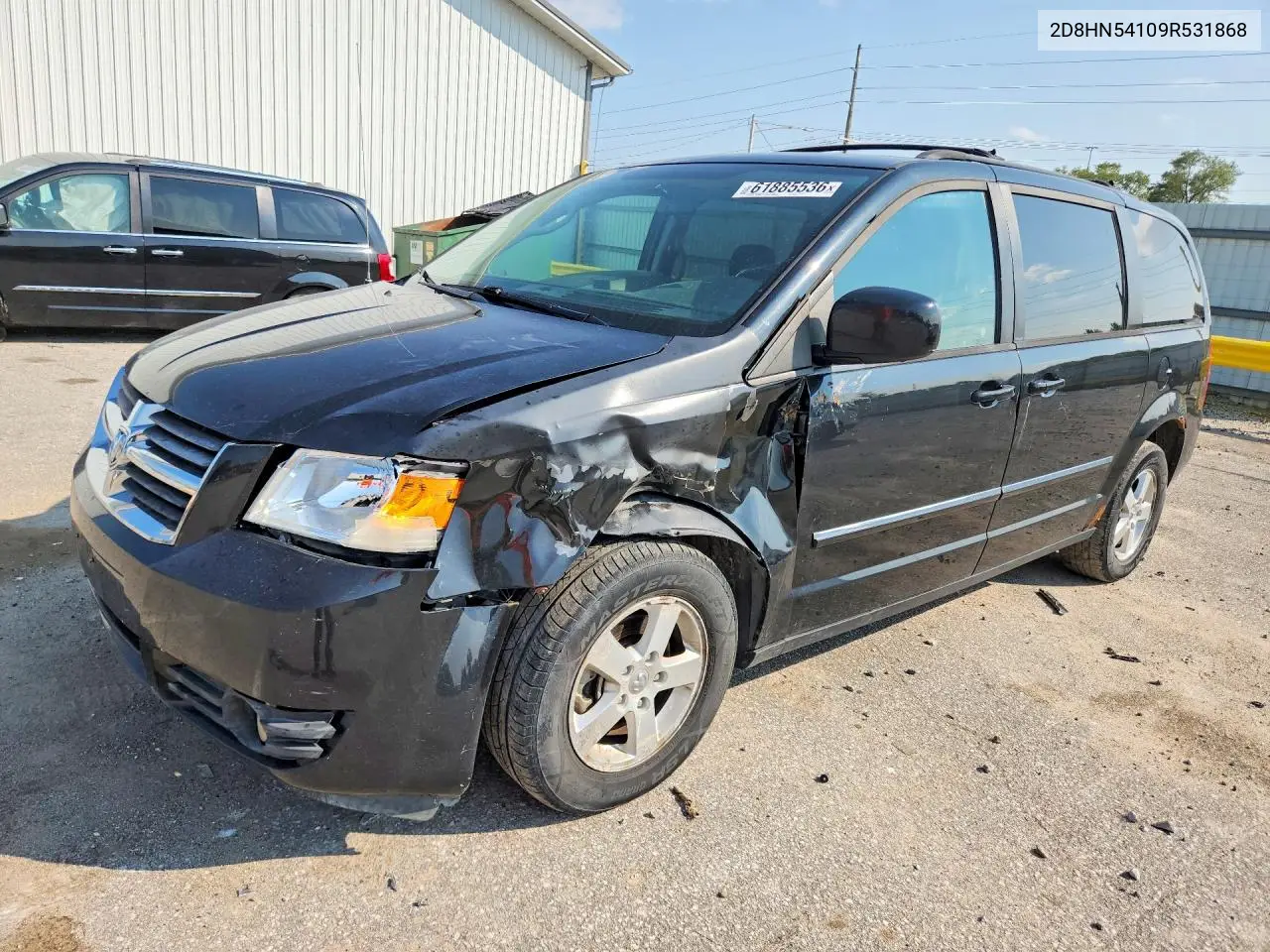 2009 Dodge Grand Caravan Sxt VIN: 2D8HN54109R531868 Lot: 61885536