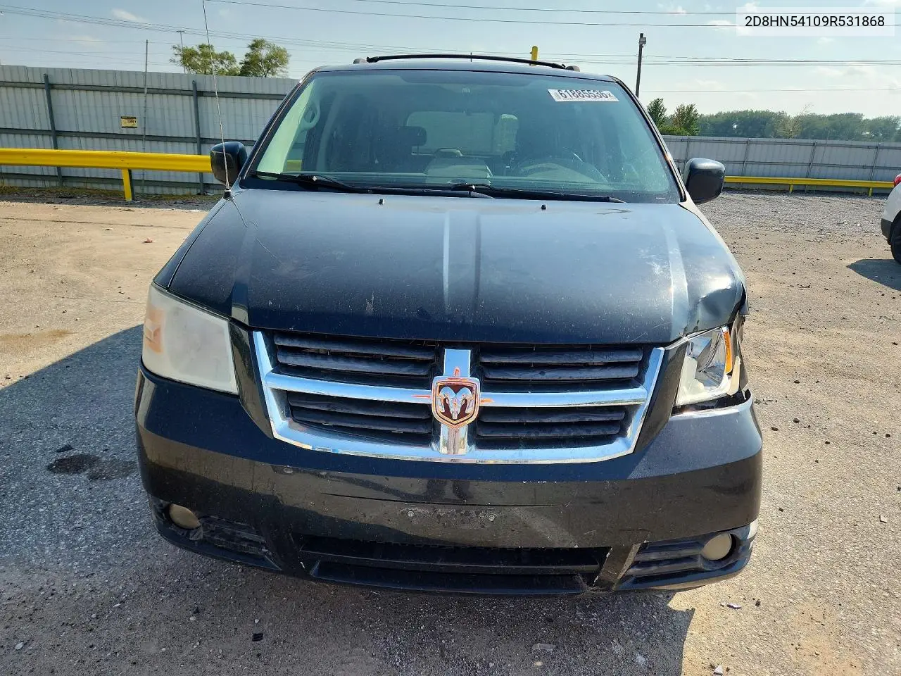 2009 Dodge Grand Caravan Sxt VIN: 2D8HN54109R531868 Lot: 61885536