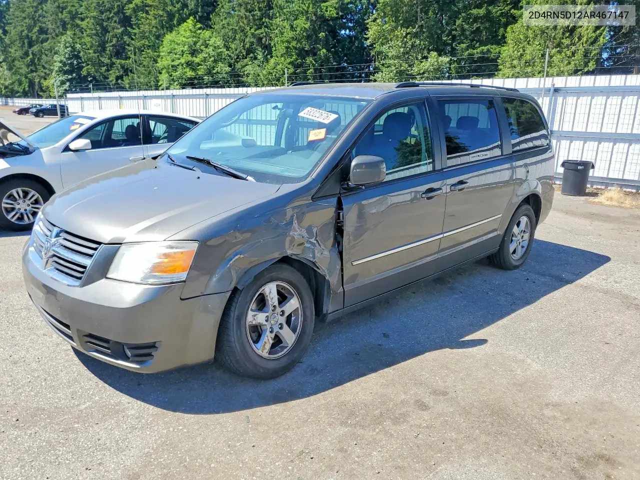 2010 Dodge Grand Caravan Sxt VIN: 2D4RN5D12AR467147 Lot: 58322676