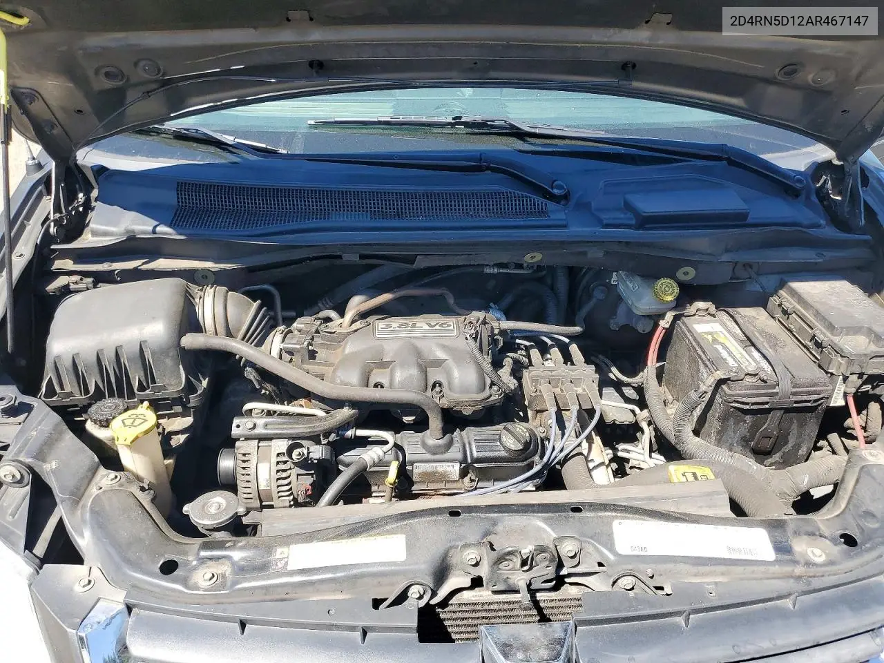 2010 Dodge Grand Caravan Sxt VIN: 2D4RN5D12AR467147 Lot: 58322676