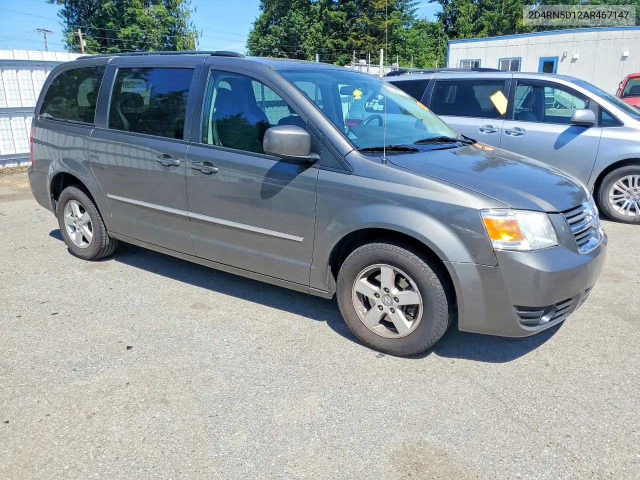2010 Dodge Grand Caravan Sxt VIN: 2D4RN5D12AR467147 Lot: 58322676