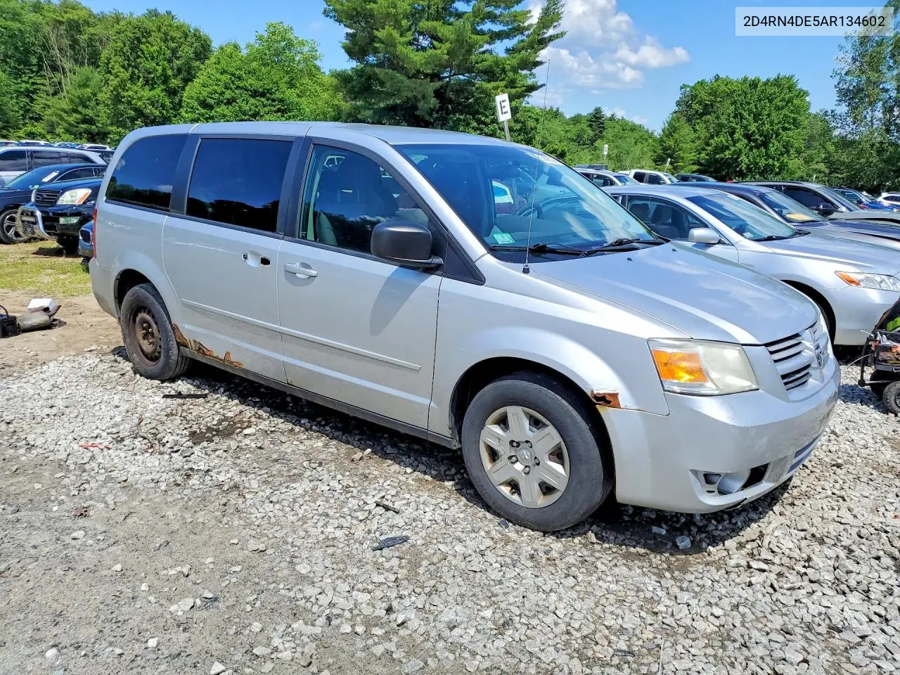 2D4RN4DE5AR134602 2010 Dodge Grand Caravan Se