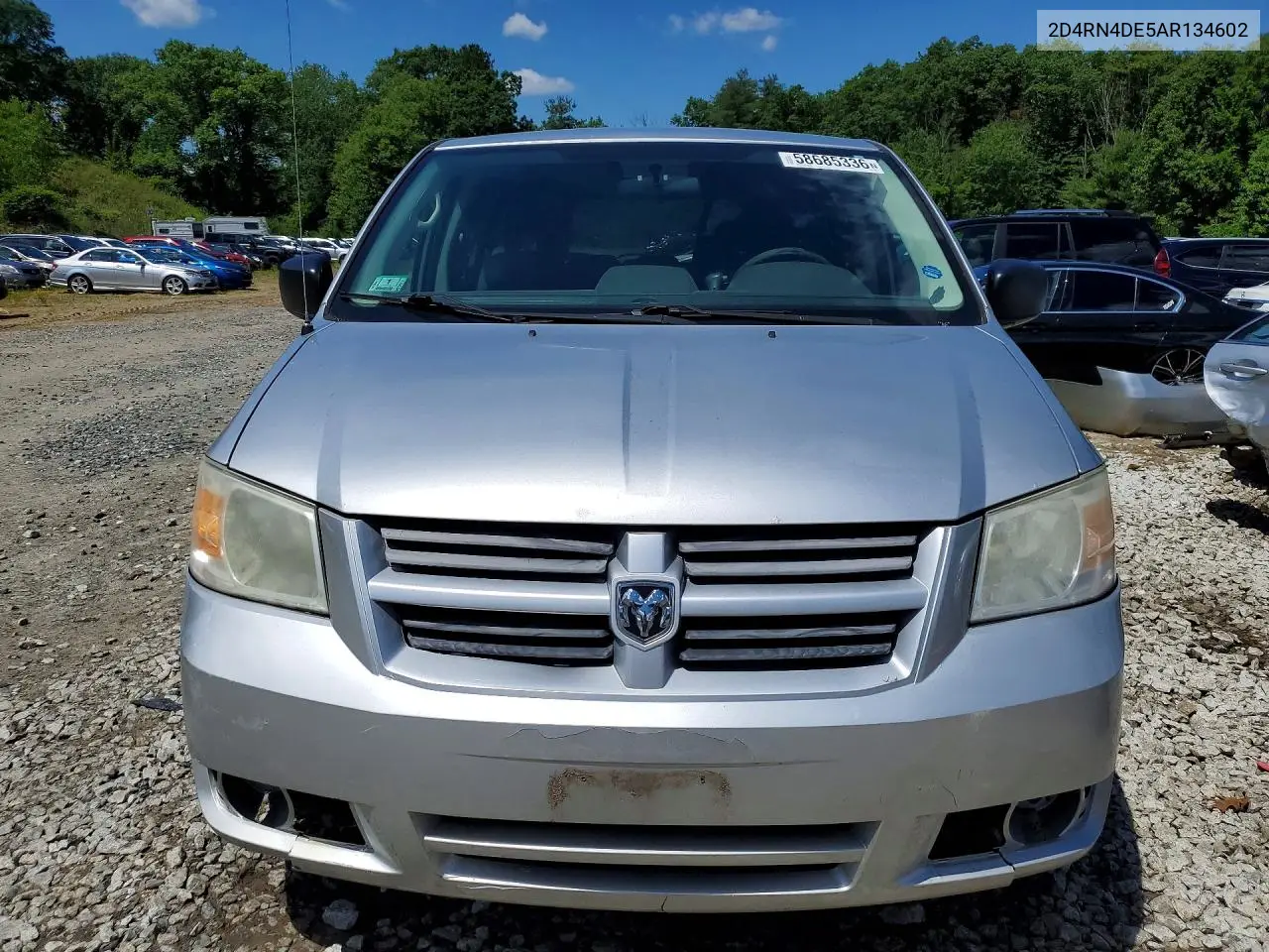 2D4RN4DE5AR134602 2010 Dodge Grand Caravan Se