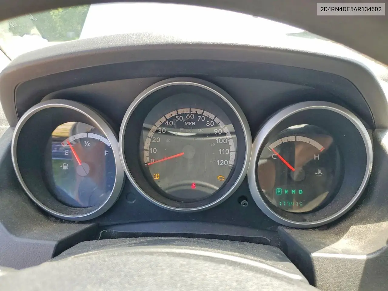 2D4RN4DE5AR134602 2010 Dodge Grand Caravan Se