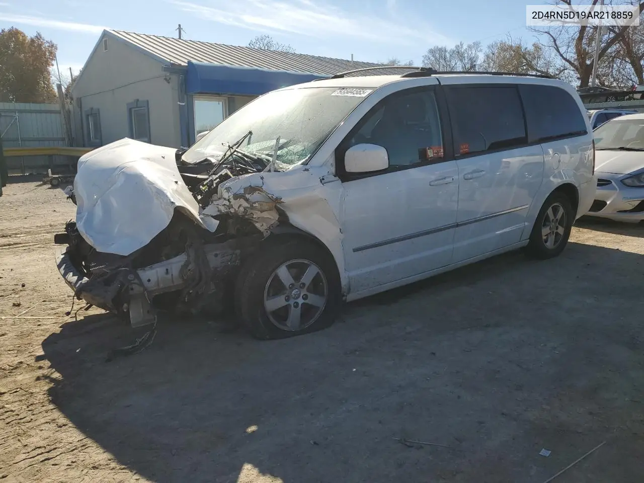 2D4RN5D19AR218859 2010 Dodge Grand Caravan Sxt