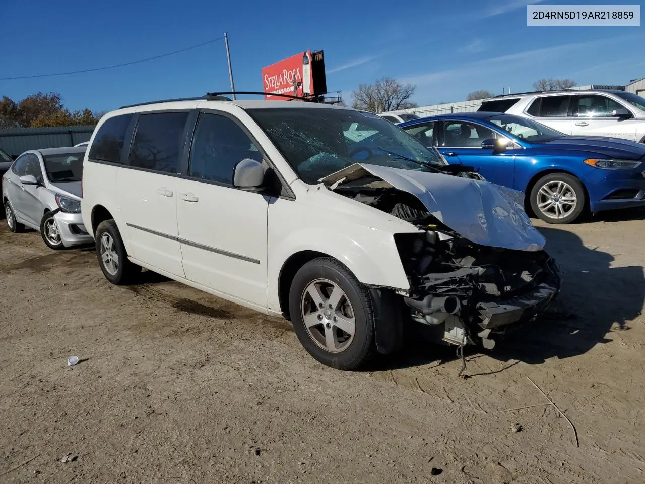 2D4RN5D19AR218859 2010 Dodge Grand Caravan Sxt