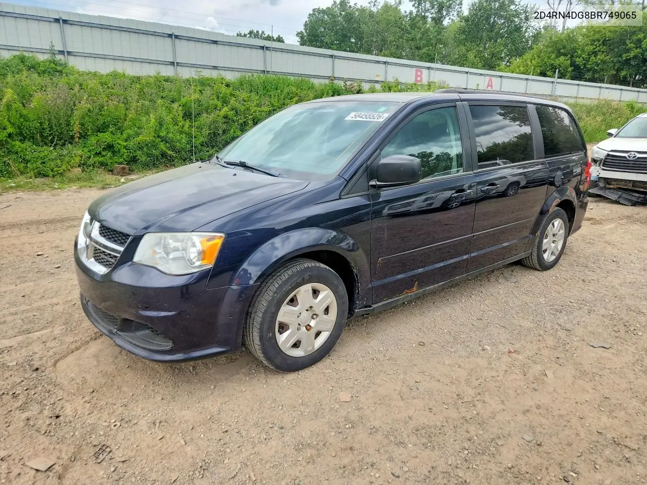 2D4RN4DG8BR749065 2011 Dodge Grand Caravan Express
